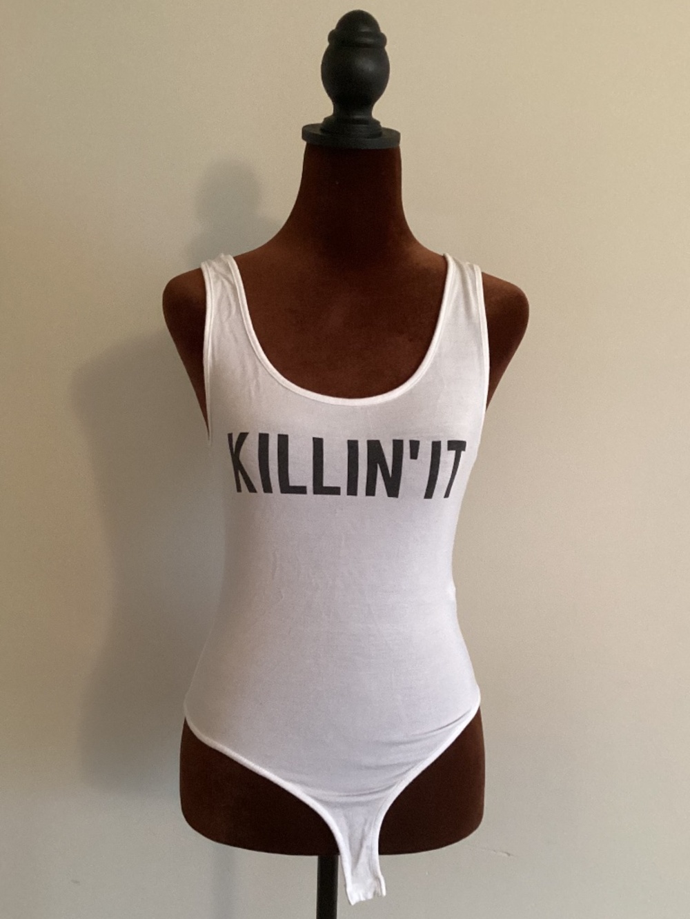 Backless/open back Killing’ It bodysuit